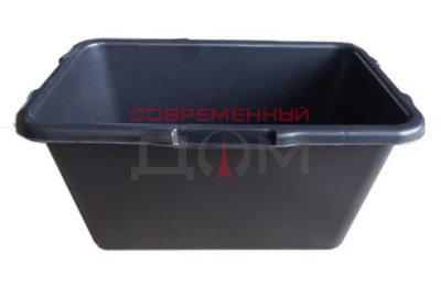 Емкость строительная квадратная 40л Plastiko/26100
